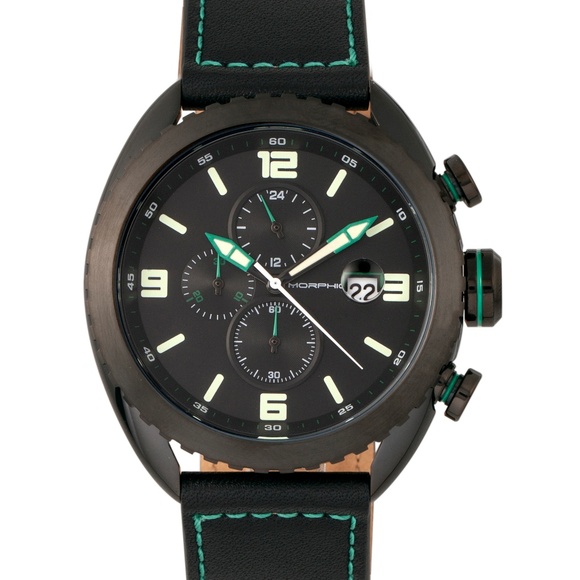 MPH6405 Men's Chronograph Leather Band Watch
